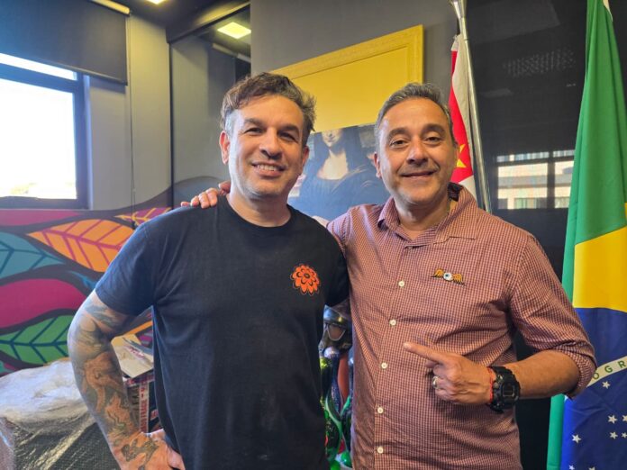 Marcelo Lobão e Guto Volpi