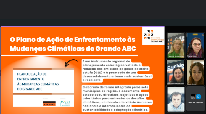 Consórcio ABC destaca avanços regionais no enfrentamento às mudanças climáticas