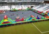 Corrida de obstáculos transforma esporte em brincadeira para toda a família no Golden Square Shopping