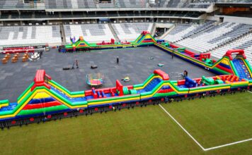 Corrida de obstáculos transforma esporte em brincadeira para toda a família no Golden Square Shopping