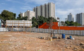 São Caetano avança na primeira etapa da construção da nova escola do Bairro Fundação