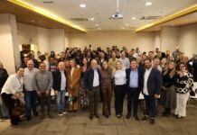 Carla e Orlando Morando recebem apoio do prefeito Tite Campanella e de lideranças de São Caetano do Sul