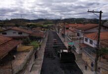 Ribeirão Pires conclui pavimentação em trecho da Marechal Costa e Silva