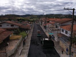 Ribeirão Pires conclui pavimentação em trecho da Marechal Costa e Silva