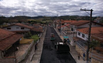 Ribeirão Pires conclui pavimentação em trecho da Marechal Costa e Silva