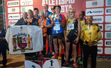 Com 85 medalhas, São Bernardo conquista vice-campeonato geral no Paulista Master de Atletismo