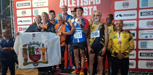 Com 85 medalhas, São Bernardo conquista vice-campeonato geral no Paulista Master de Atletismo