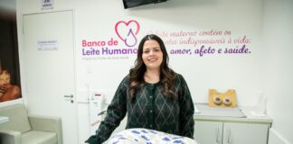 No Dia Mundial da Amamentação, primeira-dama Jéssica Roberta incentiva doação de leite materno