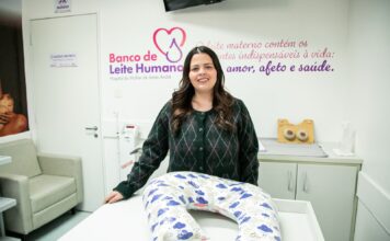 No Dia Mundial da Amamentação, primeira-dama Jéssica Roberta incentiva doação de leite materno