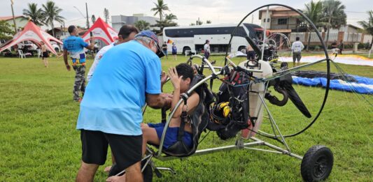 Ribeirão Pires abre inscrições para 3º Voo de Paramotor Inclusivo voltado ao público 60+