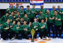 Quarteto de São Bernardo é campeão com a Seleção Brasileira Infantil Masculina de handebol