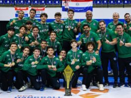 Quarteto de São Bernardo é campeão com a Seleção Brasileira Infantil Masculina de handebol