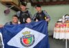 GCM de São Caetano realiza sonho de criança com TEA e entrega bandeira da cidade em seu aniversário