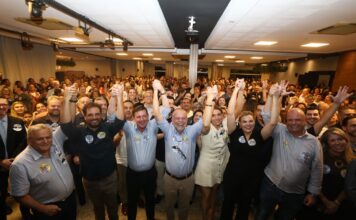 Tite Campanella lança oficialmente as candidaturas de Orlando e Carla Morando em São Caetano