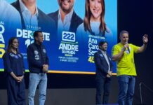 Paulo Serra defende Derrite e André para o Senado: “Só na cidade, são 28 anos sem”