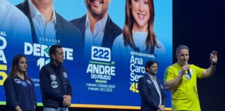 Paulo Serra defende Derrite e André para o Senado: “Só na cidade, são 28 anos sem”
