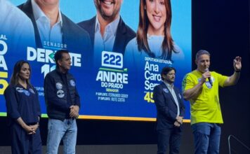 Paulo Serra defende Derrite e André para o Senado: “Só na cidade, são 28 anos sem”