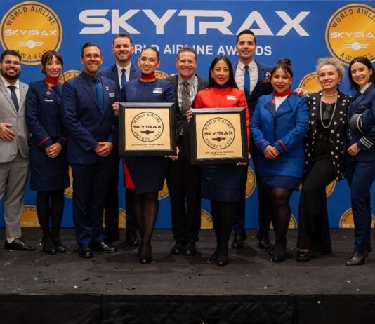 LATAM é reconhecida pelo sétimo ano consecutivo no “Oscar” da indústria aeronáutica