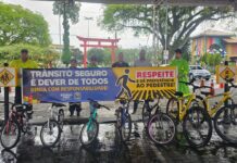 Ribeirão Pires comemora Dia Mundial Sem Carro com educação ambiental e lançamento de patinetes elétricos