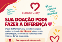 Lar da Mamãe Clory lança campanha para dobrar doações e ampliar atendimento a crianças de São Bernardo