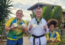 Atletas de Ribeirão Pires conquistam três ouros e duas pratas no Campeonato de Taekwondo e ParaTaekwondo