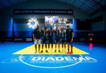 Diadema termina torneio internacional entre as três melhores e mira etapas da FIBA na Espanha