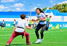 São Paulo recebe três experiências de flag football neste fim de semana