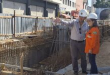 Prefeitura e Transpetro alinham adequação de tubulações na obra da passagem de nível do Terminal de São Caetano