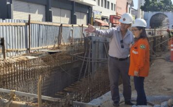 Prefeitura e Transpetro alinham adequação de tubulações na obra da passagem de nível do Terminal de São Caetano