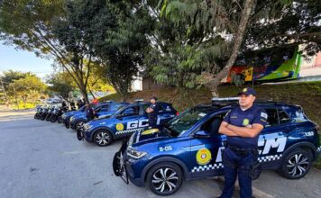 GCM de São Bernardo prende homem por furto de hastes metálicas de bandeiras políticas no Alvarenga