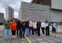 Consórcio ABC realiza visita técnica à UFABC para preparar Simpósio de Esporte e Lazer