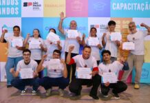 Fundo Social de Santo André certifica 105 alunos em parceria com Governo do Estado durante Feira de Empregos