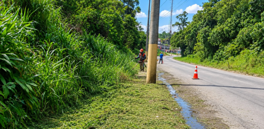 Ribeirão Pires intensifica serviços de zeladoria e manutenção urbana em diferentes regiões da cidade