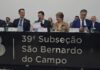 Milton Bigucci é homenageado como paraninfo de novos advogados na OAB de São Bernardo do Campo