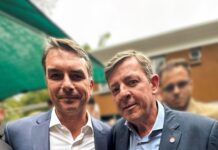 Orlando Morando declara apoio a Flávio Bolsonaro em encontro do MDB Nacional